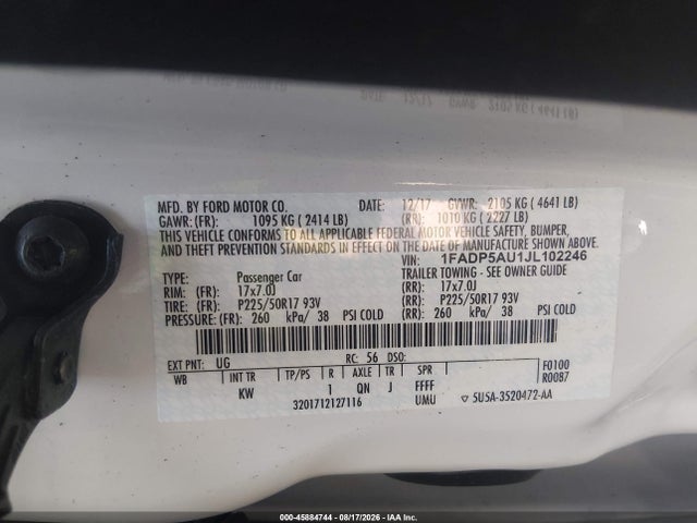 Ford C-max Hybrid Se 2018 1FADP5AU1JL102246 Image 9