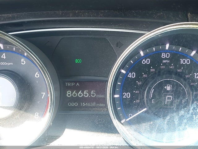 2013 Hyundai Sonata Gls მანქანა იყიდება აუქციონზე, vin: 5NPEB4AC6DH538923, აუქციონის ნომერი: 45884761