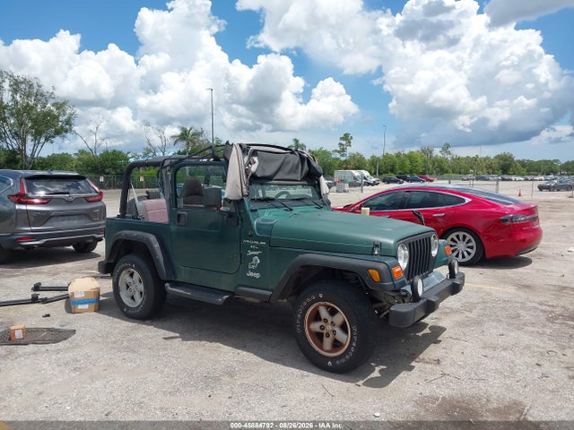 45884792 :رقم المزاد ، 1J4FA49S8YP704849 vin ، 2000 Jeep Wrangler Sport مزاد بيع