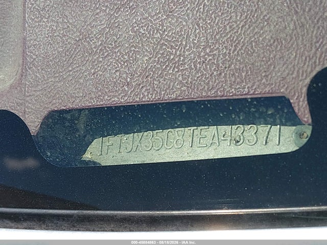 45884863 :رقم المزاد ، 1FTJX35G8TEA43371 vin ، 1996 Ford F350 مزاد بيع