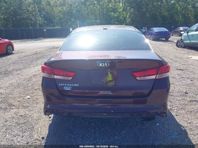 45884883 :رقم المزاد ، 5XXGT4L37GG102410 vin ، 2016 Kia Optima Lx مزاد بيع