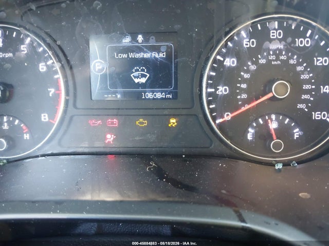 45884883 :رقم المزاد ، 5XXGT4L37GG102410 vin ، 2016 Kia Optima Lx مزاد بيع