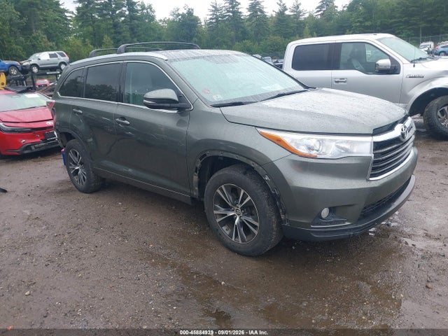 Продажа на аукционе авто 2016 Toyota Highlander Xle V6, vin: 5TDJKRFHXGS230605, номер лота: 45884939
