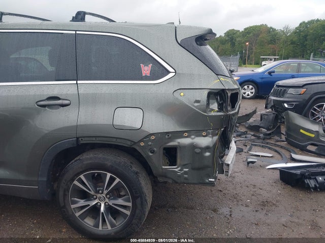 Aukcja sprzedaży 2016 Toyota Highlander Xle V6, vin: 5TDJKRFHXGS230605, numer aukcji: 45884939