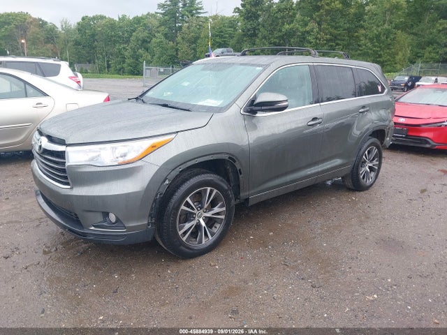 Aukcja sprzedaży 2016 Toyota Highlander Xle V6, vin: 5TDJKRFHXGS230605, numer aukcji: 45884939