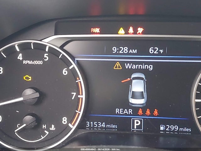 2025 Nissan Altima Sv Awd მანქანა იყიდება აუქციონზე, vin: 1N4BL4DW7SN381086, აუქციონის ნომერი: 45884942