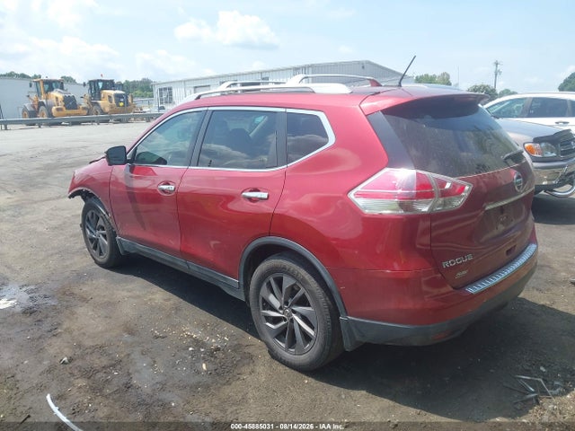 Auction sale of the 2016 Nissan Rogue Sl, vin: 5N1AT2MT1GC852857, lot number: 45885031