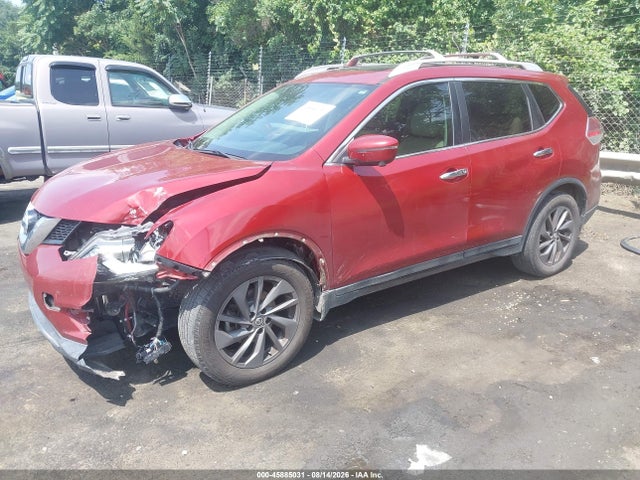 Auction sale of the 2016 Nissan Rogue Sl, vin: 5N1AT2MT1GC852857, lot number: 45885031