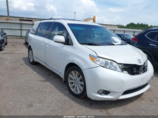 2014 Toyota Sienna Limited V6 7 Passenger მანქანა იყიდება აუქციონზე, vin: 5TDYK3DC4ES425115, აუქციონის ნომერი: 45885047