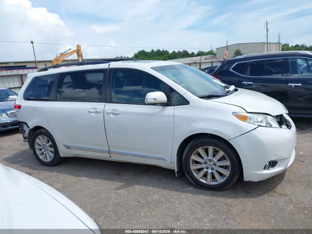 2014 Toyota Sienna Limited V6 7 Passenger მანქანა იყიდება აუქციონზე, vin: 5TDYK3DC4ES425115, აუქციონის ნომერი: 45885047