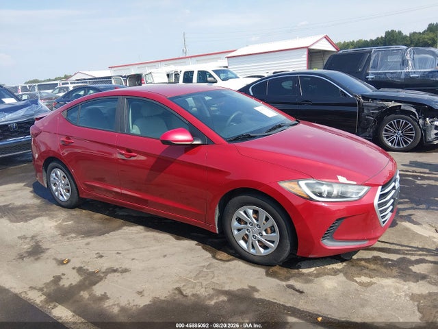2017 Hyundai Elantra Se მანქანა იყიდება აუქციონზე, vin: KMHD74LF8HU172491, აუქციონის ნომერი: 45885092