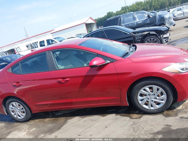 2017 Hyundai Elantra Se მანქანა იყიდება აუქციონზე, vin: KMHD74LF8HU172491, აუქციონის ნომერი: 45885092