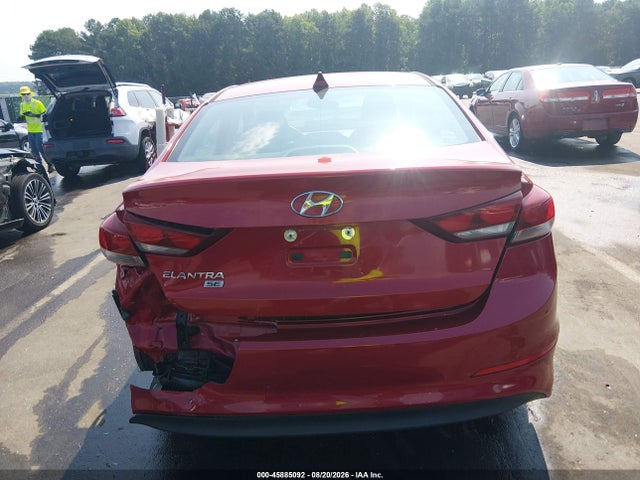 2017 Hyundai Elantra Se მანქანა იყიდება აუქციონზე, vin: KMHD74LF8HU172491, აუქციონის ნომერი: 45885092