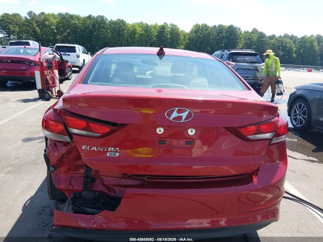 2017 Hyundai Elantra Se მანქანა იყიდება აუქციონზე, vin: KMHD74LF8HU172491, აუქციონის ნომერი: 45885092