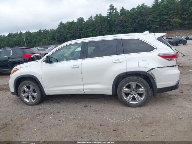 Продажа на аукционе авто 2014 Toyota Highlander Limited Platinum V6, vin: 5TDDKRFH0ES034585, номер лота: 45885094