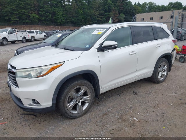 Продажа на аукционе авто 2014 Toyota Highlander Limited Platinum V6, vin: 5TDDKRFH0ES034585, номер лота: 45885094