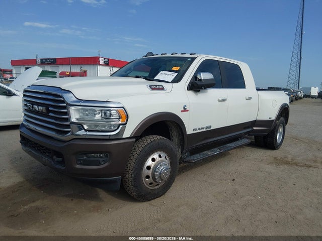 45885099 :رقم المزاد ، 3C63RRNL1LG109214 vin ، 2020 Ram 3500 Laramie Longhorn  4x4 6'4 Box مزاد بيع