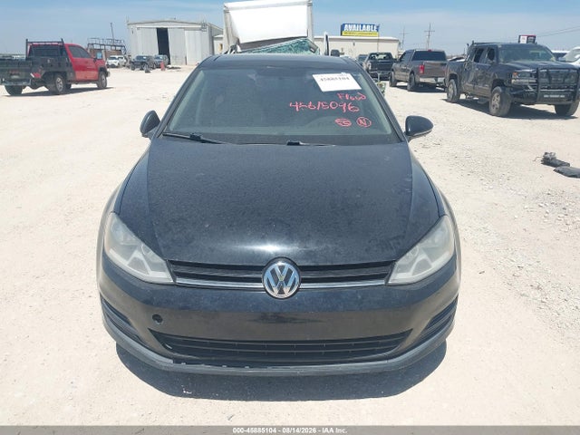 2016 Volkswagen Golf Tsi S 4-door მანქანა იყიდება აუქციონზე, vin: 3VW217AU4GM047004, აუქციონის ნომერი: 45885104