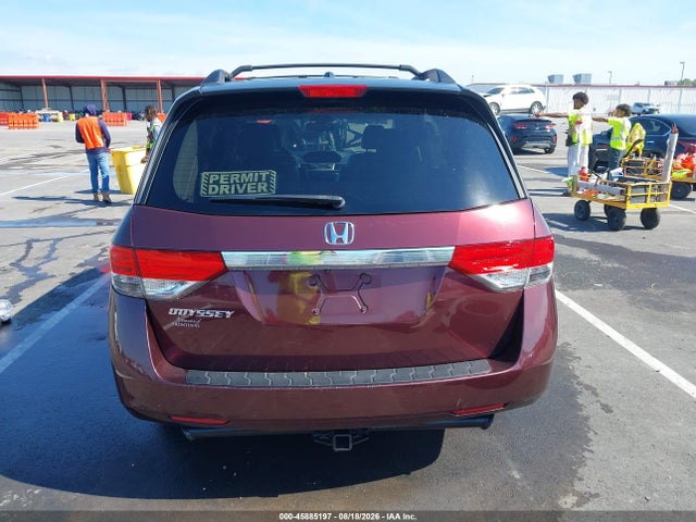 2015 Honda Odyssey Ex-l მანქანა იყიდება აუქციონზე, vin: 5FNRL5H67FB100546, აუქციონის ნომერი: 45885197