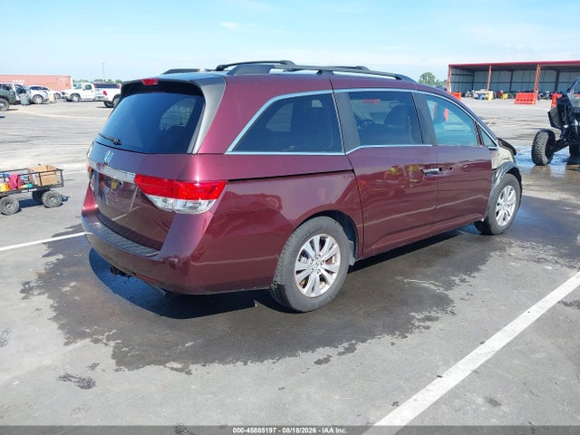 2015 Honda Odyssey Ex-l მანქანა იყიდება აუქციონზე, vin: 5FNRL5H67FB100546, აუქციონის ნომერი: 45885197