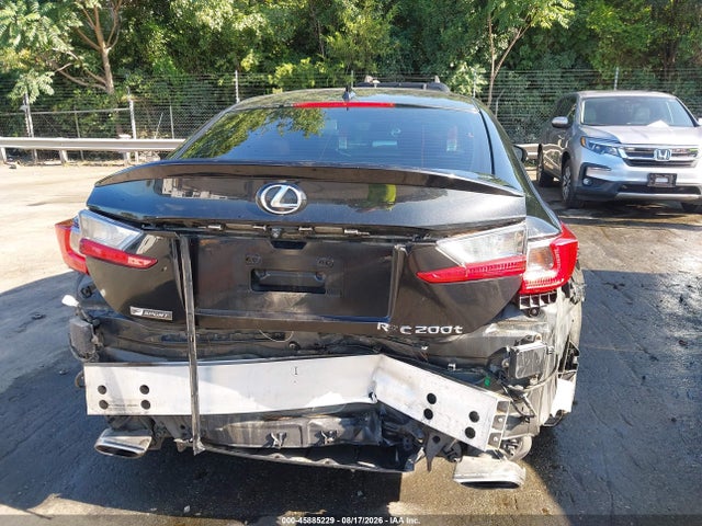 45885229 :رقم المزاد ، JTHHA5BC2H5005007 vin ، 2017 Lexus Rc 200t مزاد بيع