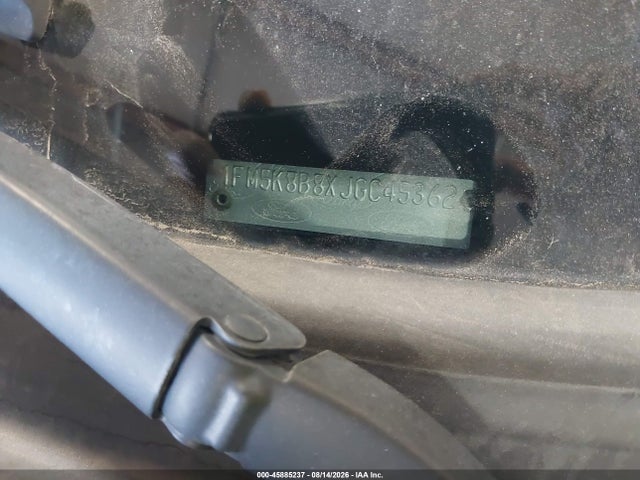 Aukcja sprzedaży 2018 Ford Explorer, vin: 1FM5K8B8XJGC45362, numer aukcji: 45885237