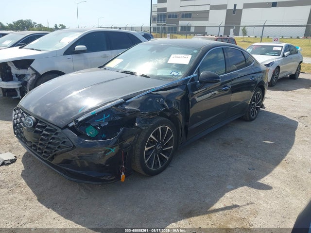 2020 Hyundai Sonata Sel Plus მანქანა იყიდება აუქციონზე, vin: 5NPEJ4J26LH030377, აუქციონის ნომერი: 45885261