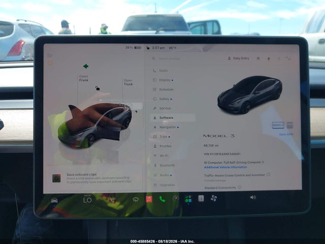 Tesla Model 3 Rear-wheel Drive 2022 5YJ3E1EA6NF349081 Image 18