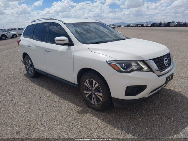 2020 Nissan Pathfinder S 4wd მანქანა იყიდება აუქციონზე, vin: 5N1DR2AM7LC627927, აუქციონის ნომერი: 45885490