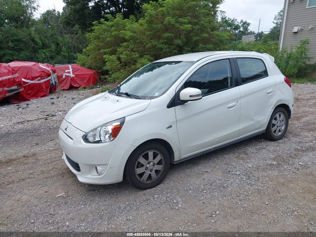 2015 Mitsubishi Mirage Es მანქანა იყიდება აუქციონზე, vin: ML32A4HJ6FH037531, აუქციონის ნომერი: 45885508