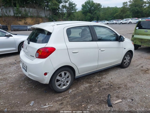 2015 Mitsubishi Mirage Es მანქანა იყიდება აუქციონზე, vin: ML32A4HJ6FH037531, აუქციონის ნომერი: 45885508