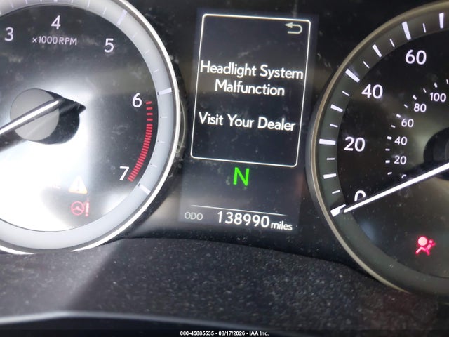 45885535 :رقم المزاد ، 58ABK1GG7GU032463 vin ، 2016 Lexus Es 350 مزاد بيع