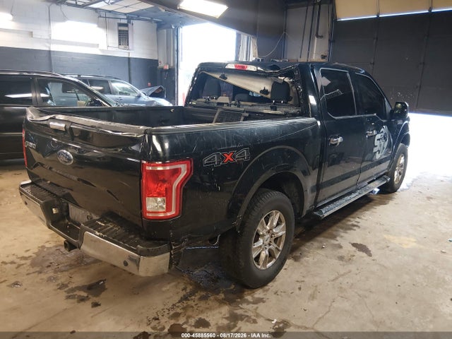 45885560 :رقم المزاد ، 1FTEW1EP2HFC48601 vin ، 2017 Ford F150 Supercrew مزاد بيع