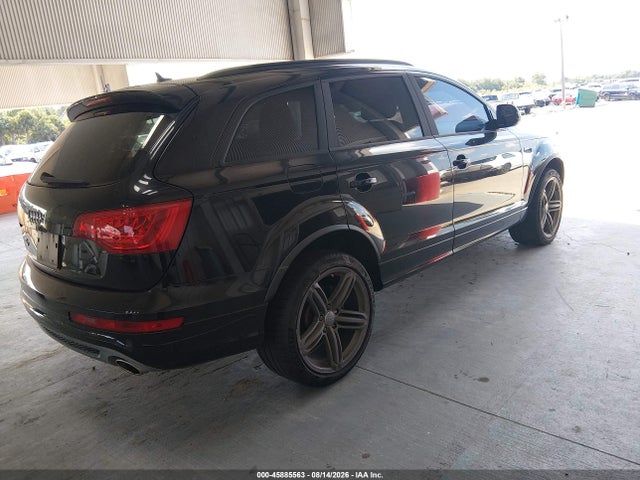 45885563 :رقم المزاد ، WA1DGBFEXCD009274 vin ، 2012 Audi Q7 3.0t S Line Prestige مزاد بيع