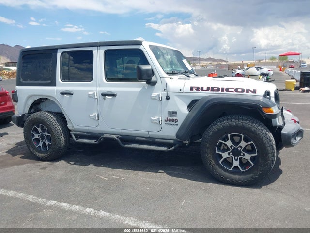 Auction sale of the 2021 Jeep Wrangler Unlimited Rubicon 4x4, vin: 1C4HJXFN7MW564310, lot number: 45885660