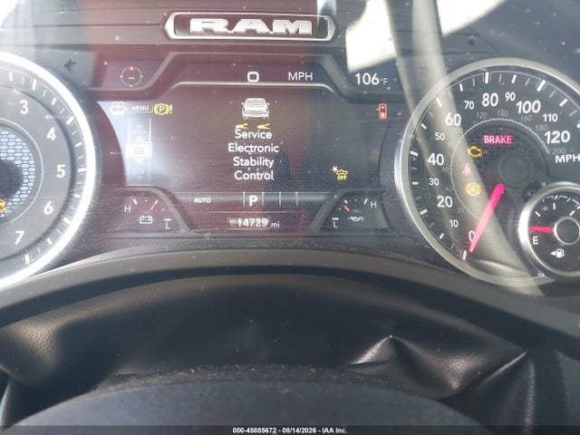 2026 Ram 1500 Laramie  4x4 5'7 Box მანქანა იყიდება აუქციონზე, vin: 3C6SRFJP6T4159725, აუქციონის ნომერი: 45885672