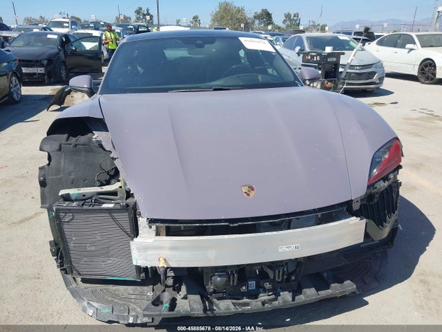 45885678 :رقم المزاد ، WP0AA2Y11SSA08662 vin ، 2025 Porsche Taycan 4 مزاد بيع