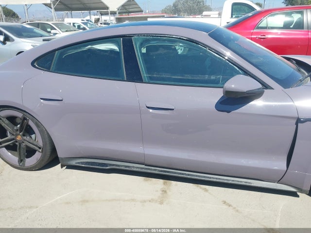 45885678 :رقم المزاد ، WP0AA2Y11SSA08662 vin ، 2025 Porsche Taycan 4 مزاد بيع