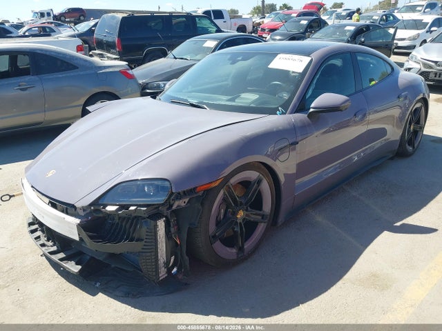 45885678 :رقم المزاد ، WP0AA2Y11SSA08662 vin ، 2025 Porsche Taycan 4 مزاد بيع