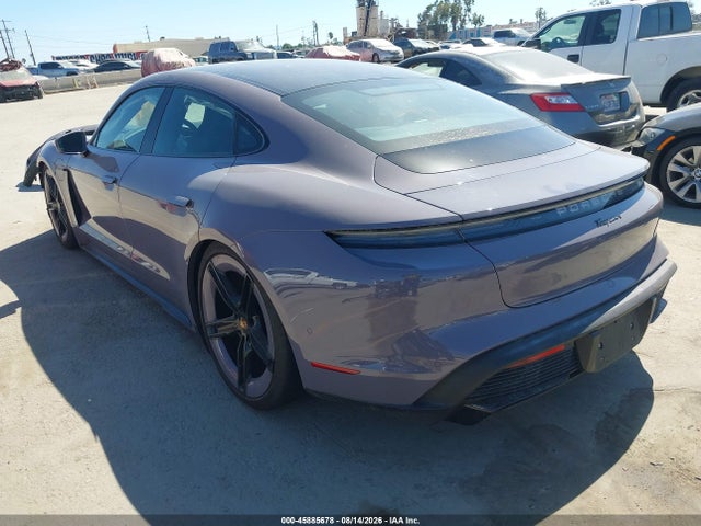 45885678 :رقم المزاد ، WP0AA2Y11SSA08662 vin ، 2025 Porsche Taycan 4 مزاد بيع