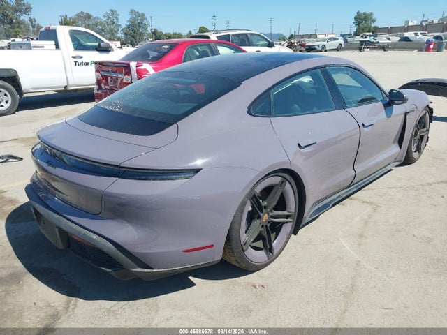 45885678 :رقم المزاد ، WP0AA2Y11SSA08662 vin ، 2025 Porsche Taycan 4 مزاد بيع