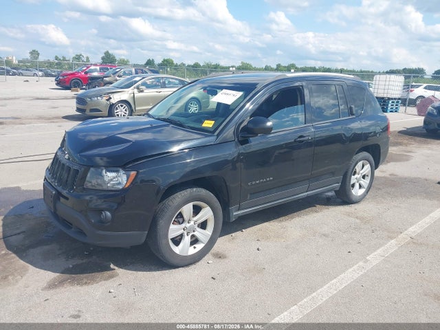 2015 Jeep Compass Sport მანქანა იყიდება აუქციონზე, vin: 1C4NJDBB7FD332432, აუქციონის ნომერი: 45885781