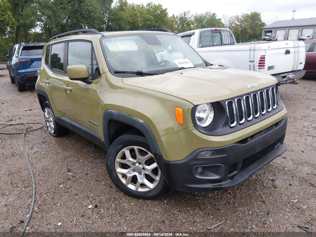 Продажа на аукционе авто 2015 Jeep Renegade Latitude, vin: ZACCJBBT4FPB98078, номер лота: 45885804