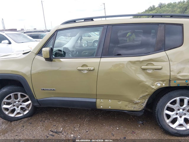 Продаж на аукціоні авто 2015 Jeep Renegade Latitude, vin: ZACCJBBT4FPB98078, номер лоту: 45885804