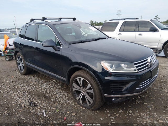 Auction sale of the 2017 Volkswagen Touareg V6 Wolfsburg Edition, vin: WVGRF7BP6HD002795, lot number: 45885827