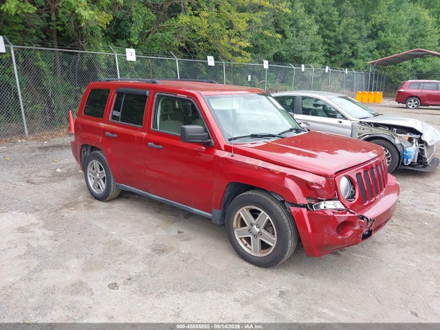 2007 Jeep Patriot Sport მანქანა იყიდება აუქციონზე, vin: 1J8FF28W47D396037, აუქციონის ნომერი: 45885855