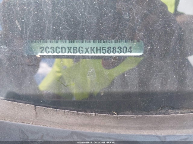 Продажа на аукционе авто 2019 Dodge Charger Sxt Rwd, vin: 2C3CDXBGXKH588304, номер лота: 45886015