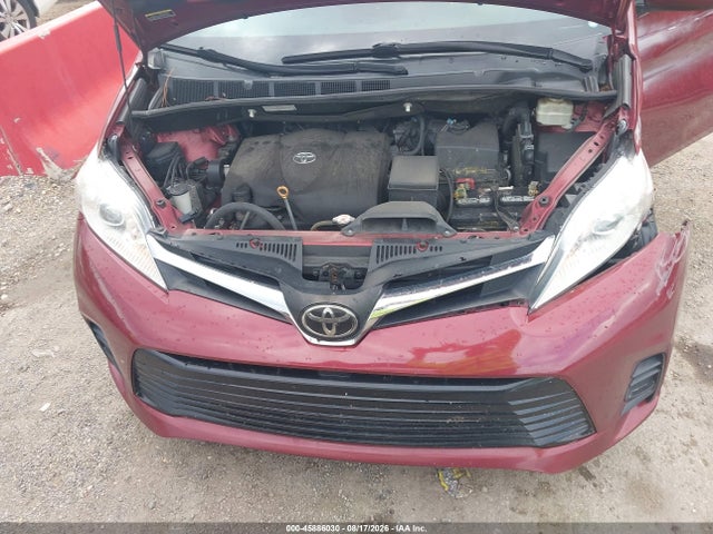 45886030 :رقم المزاد ، 5TDKZ3DC5JS904669 vin ، 2018 Toyota Sienna Le 8 Passenger مزاد بيع