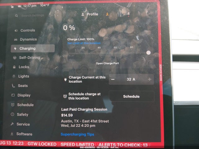 Aukcja sprzedaży 2023 Tesla Model 3 Rear-wheel Drive, vin: 5YJ3E1EA8PF586612, numer aukcji: 45886050