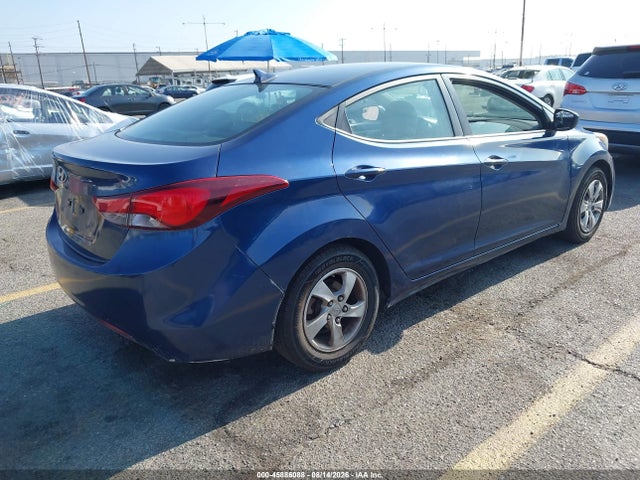 2015 Hyundai Elantra Se მანქანა იყიდება აუქციონზე, vin: 5NPDH4AE8FH581528, აუქციონის ნომერი: 45886088